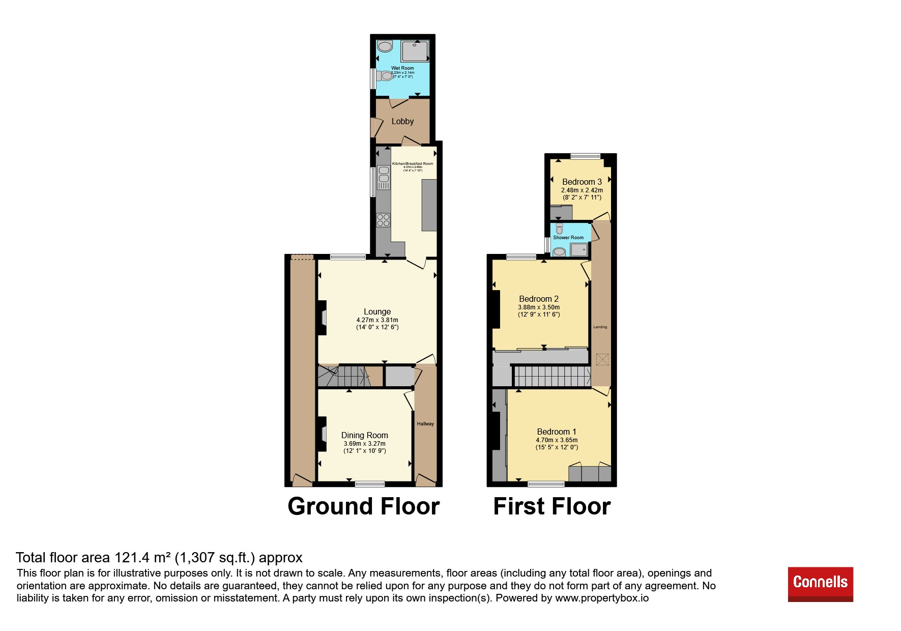 112, Dronfield Street, Leicester floorplan