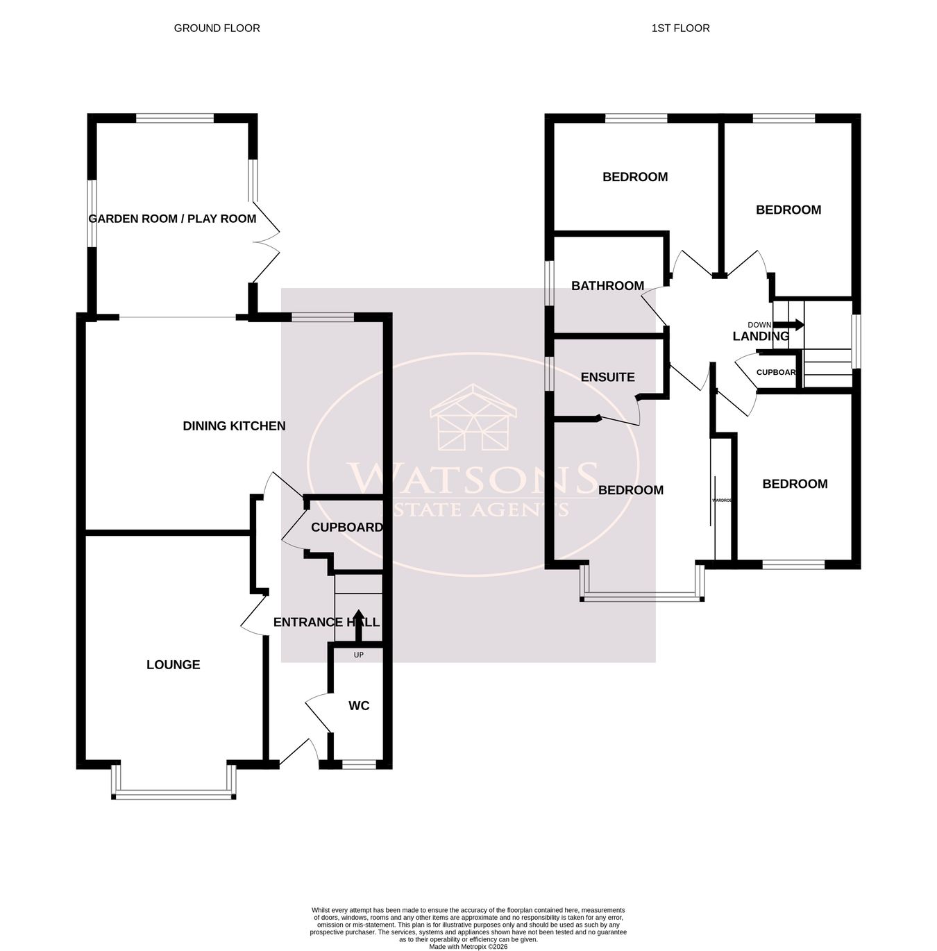 5, Peacock Drive, Nottingham floorplan