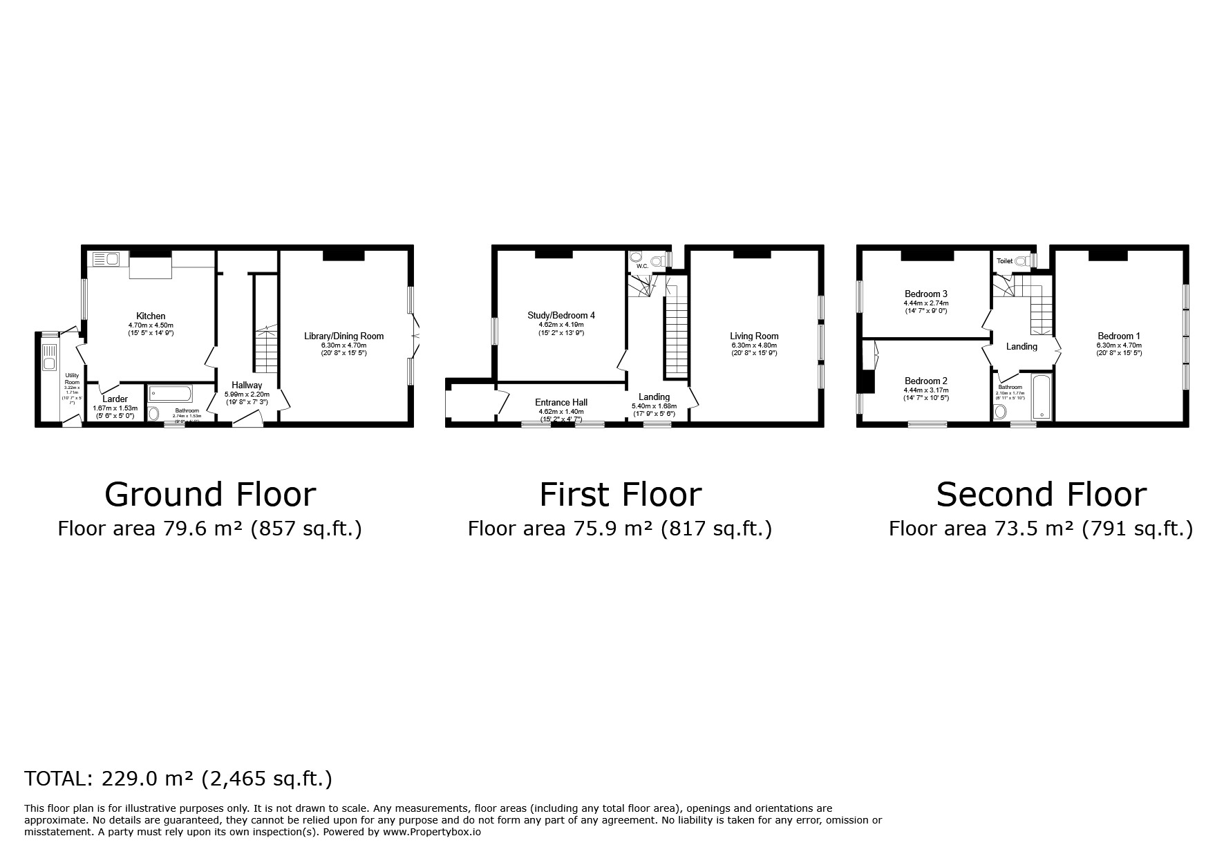 Grove House, 29, Castle Road, Isle of Wight floorplan