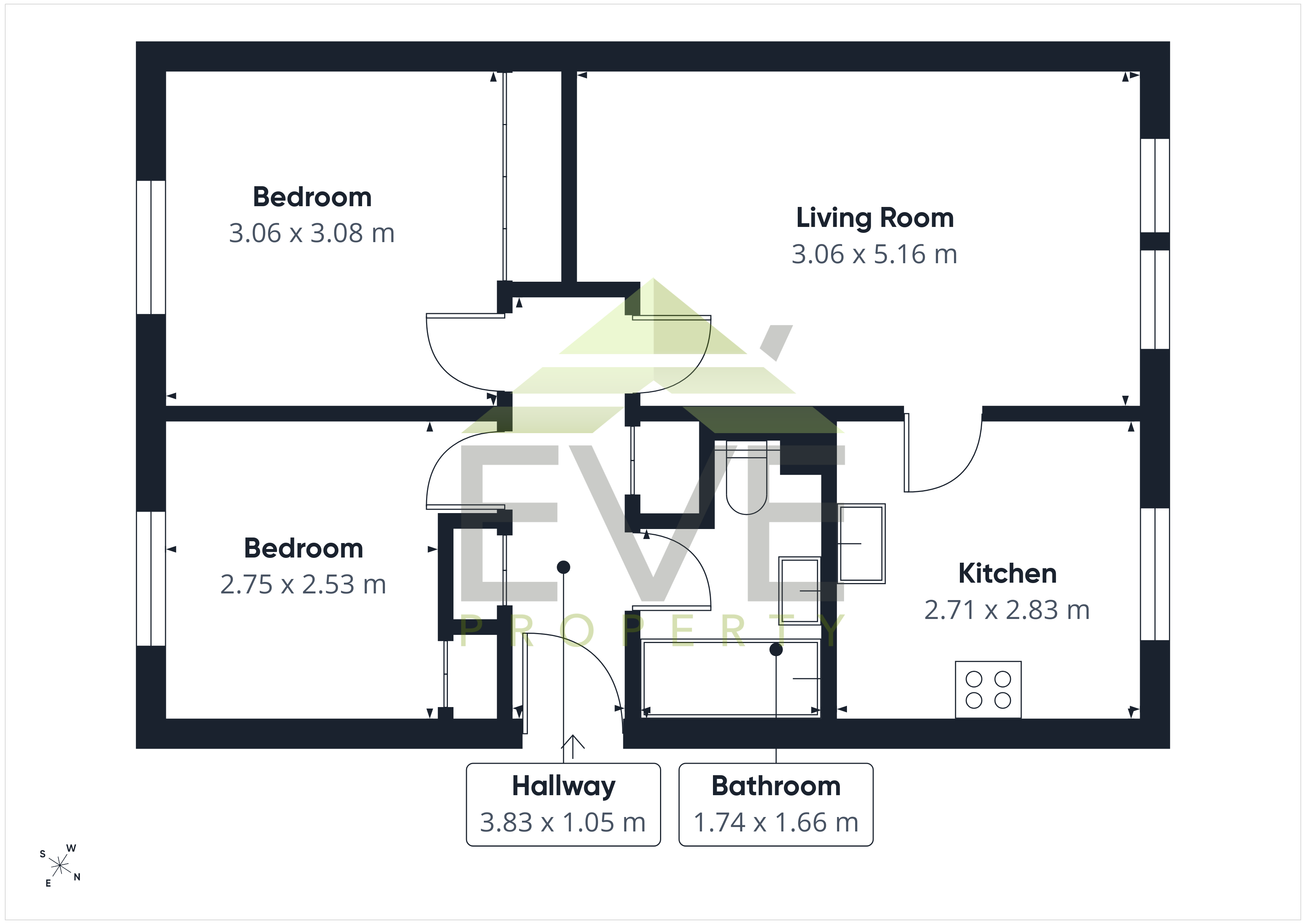 Argyll Street, West Dunbartonshire floorplan