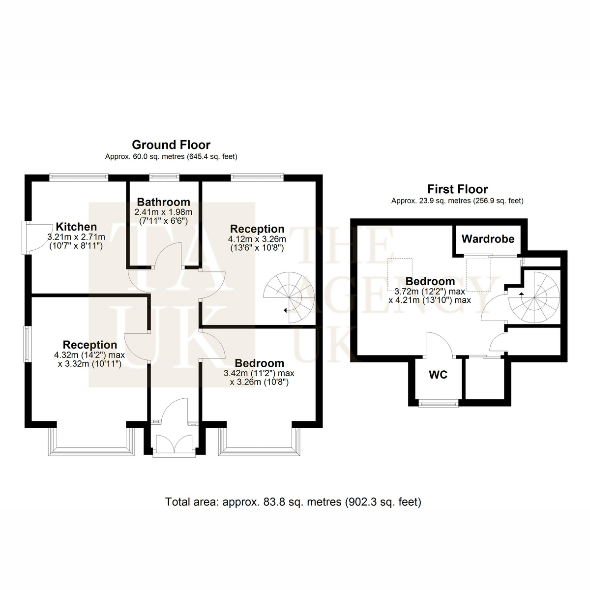 Uplands, Quarry Road, Birch Vale floorplan