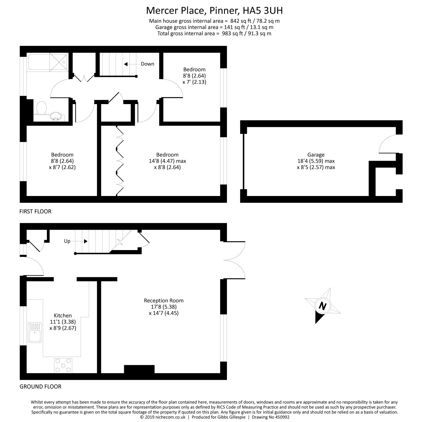 3 Bedrooms Terraced house for sale in Mercer Place, Pinner, Middlesex HA5