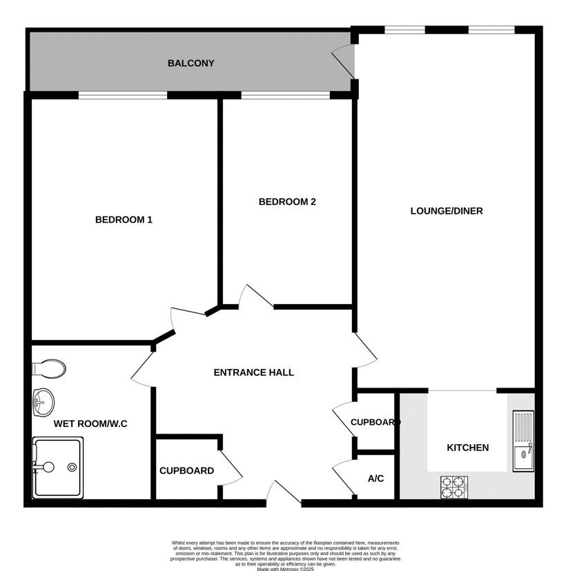 26 Wellesley Court, Darnel Road, Waterlooville floorplan