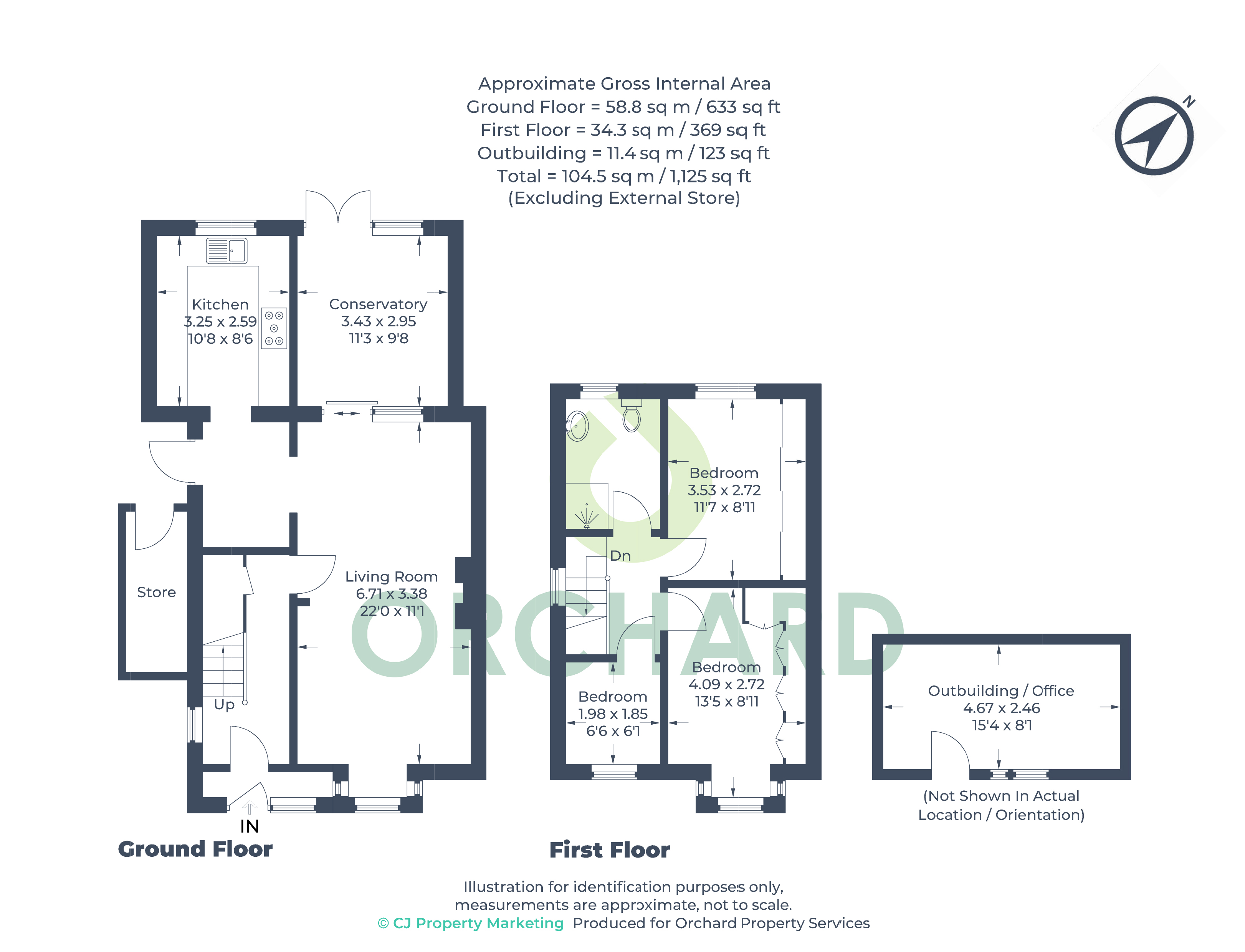 142, Lynhurst Crescent, Middlesex floorplan