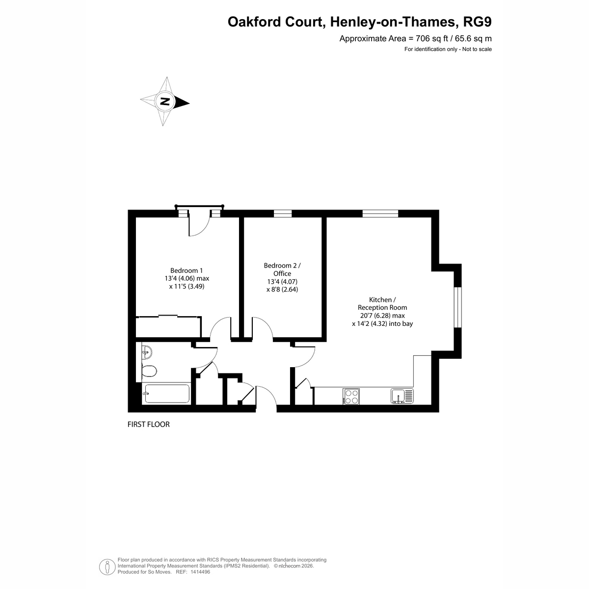 10, Oakford Court, Henley-on-thames floorplan