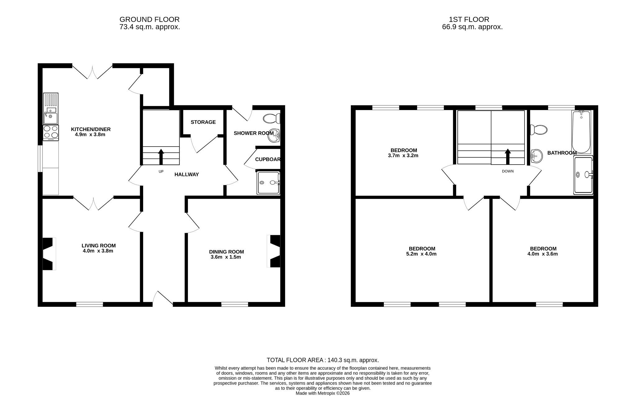 Holm House, The Holme, North Yorkshire floorplan