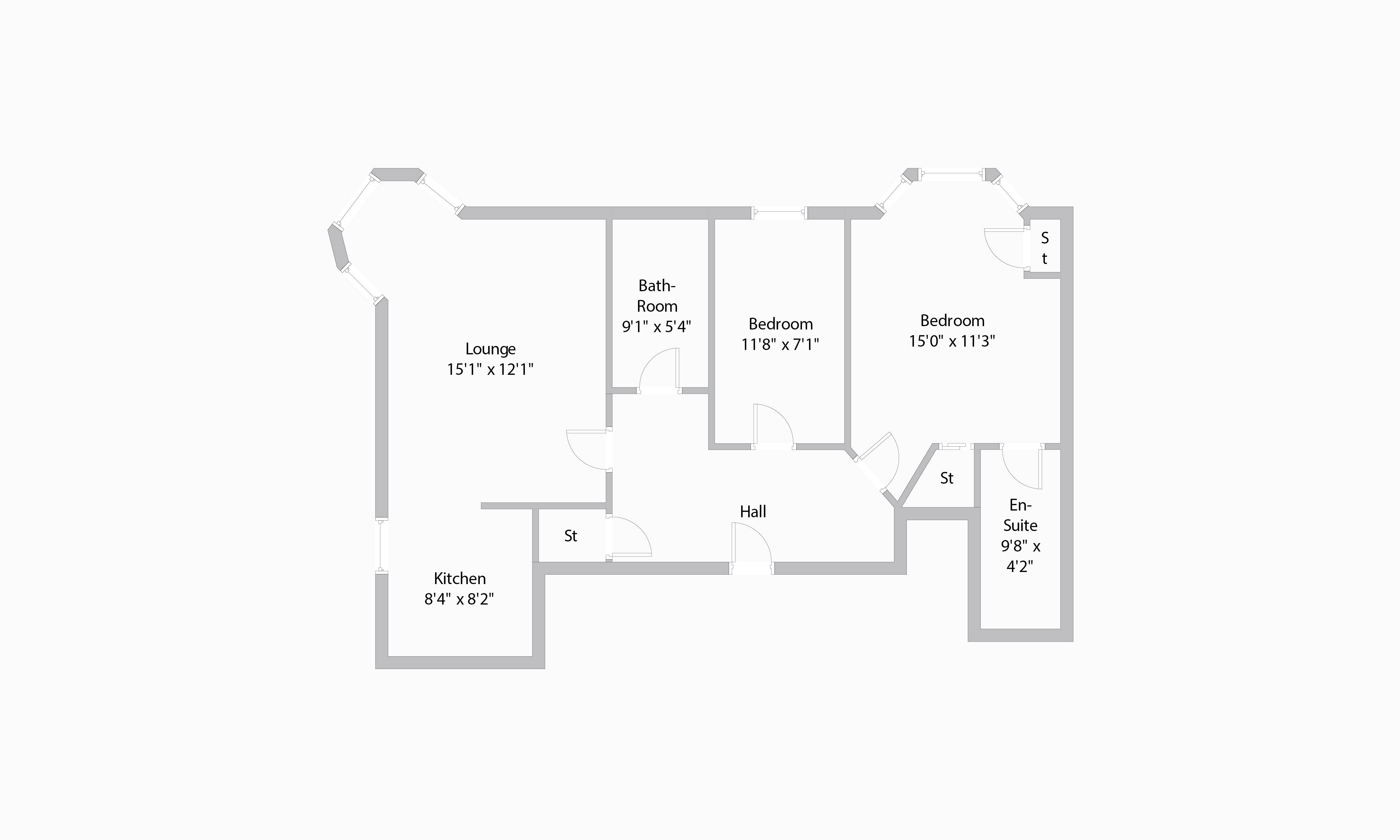 2 Bedrooms Flat for sale in Caird Drive, Flat 4/2, Partickhill, Glasgow G11