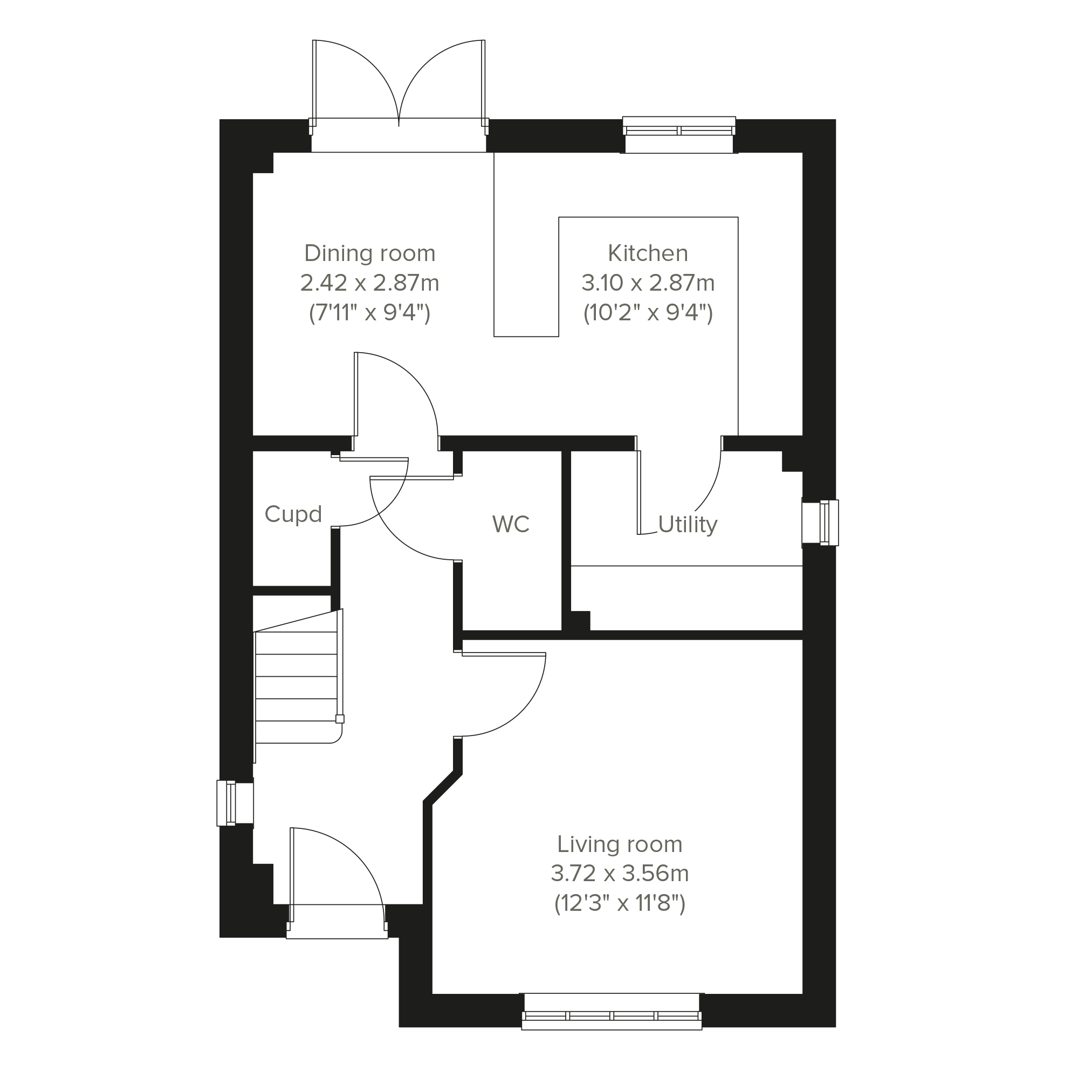 154, Glasshouse Lane, Kenilworth floorplan