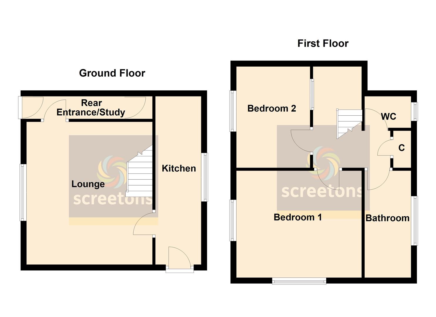 Rose Cottage, The Lane, Boothferry, Howden floorplan