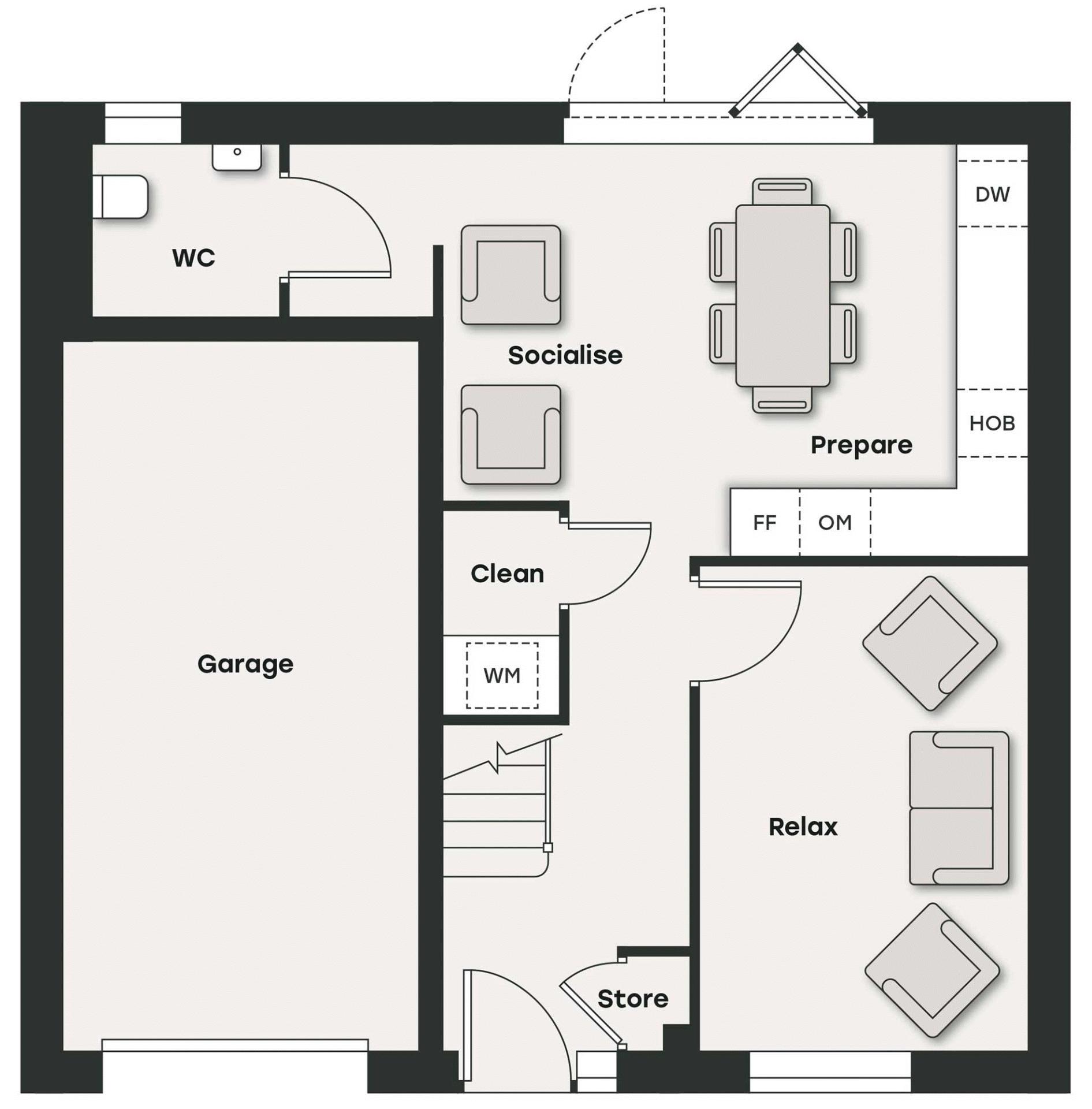 Plot 116 The Ironbark, Pheasant Hill Park, Doncaster floorplan