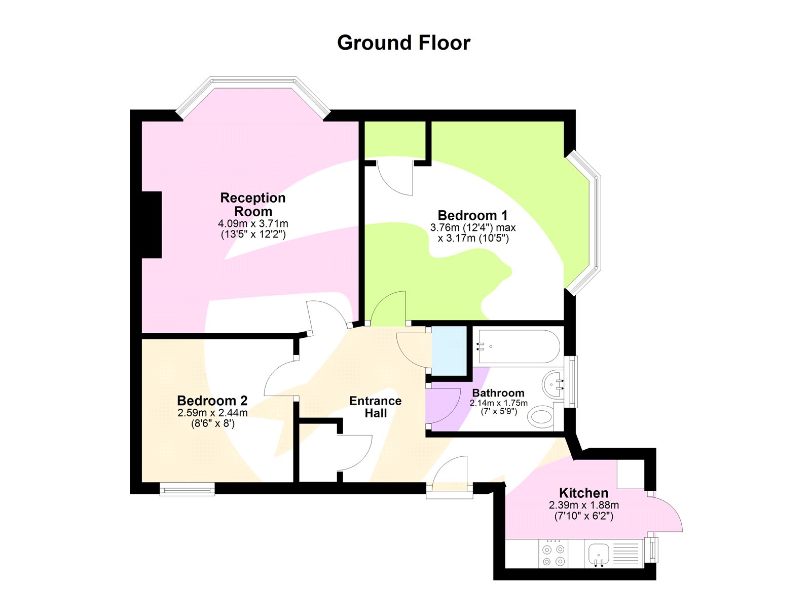 39 Grover Court,, Loampit Hill, London floorplan