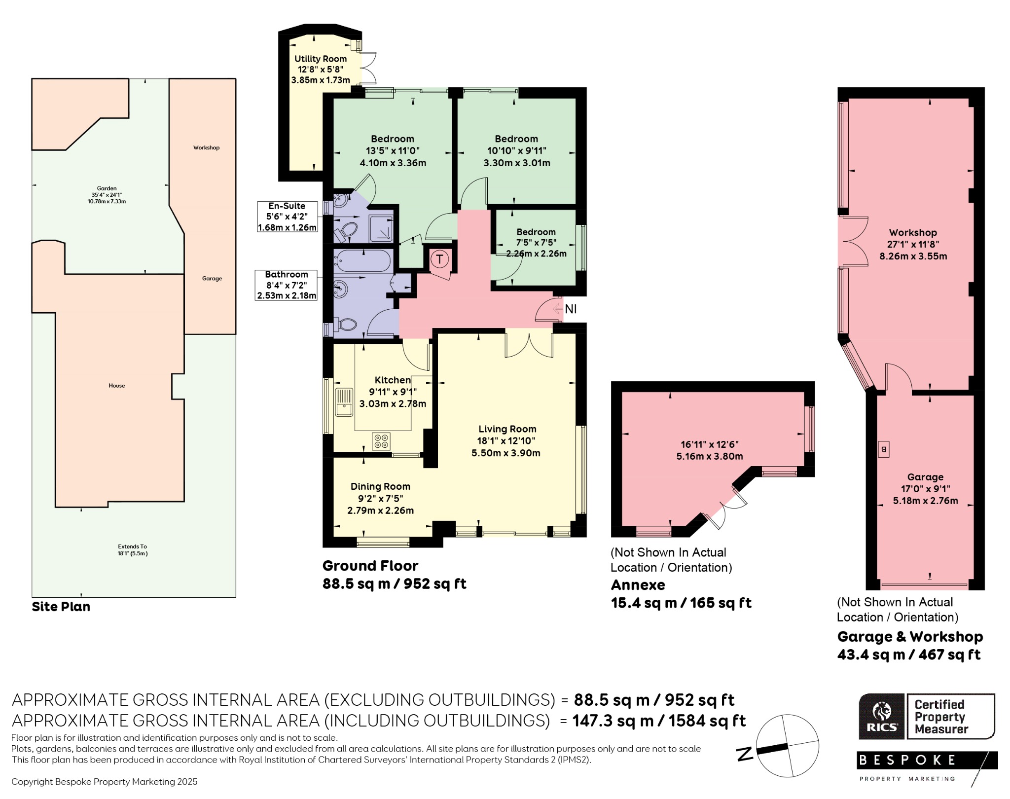 55 Lincoln Avenue, Peacehaven, East Sussex floorplan