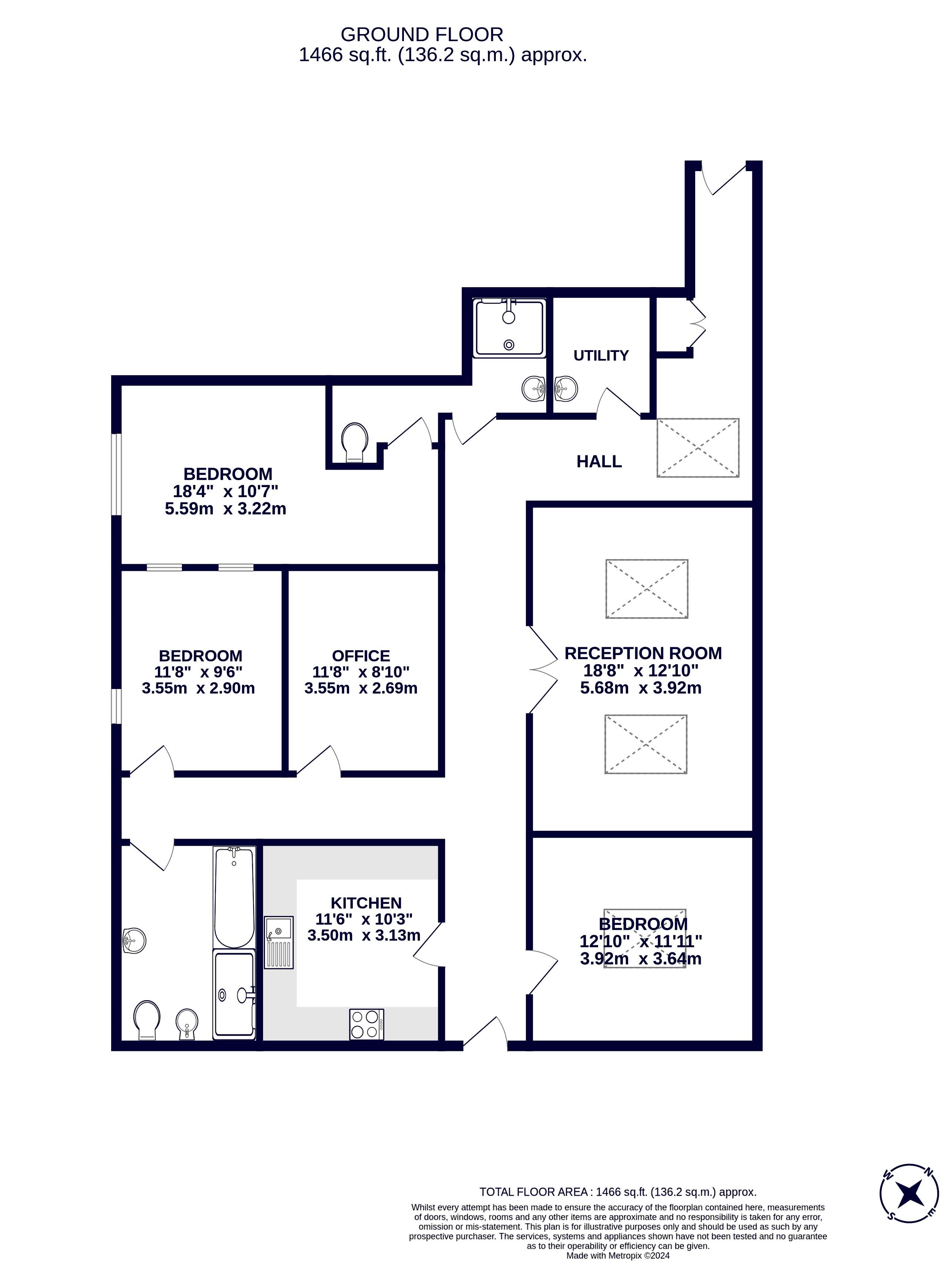 Olympic House, Hatch End floorplan