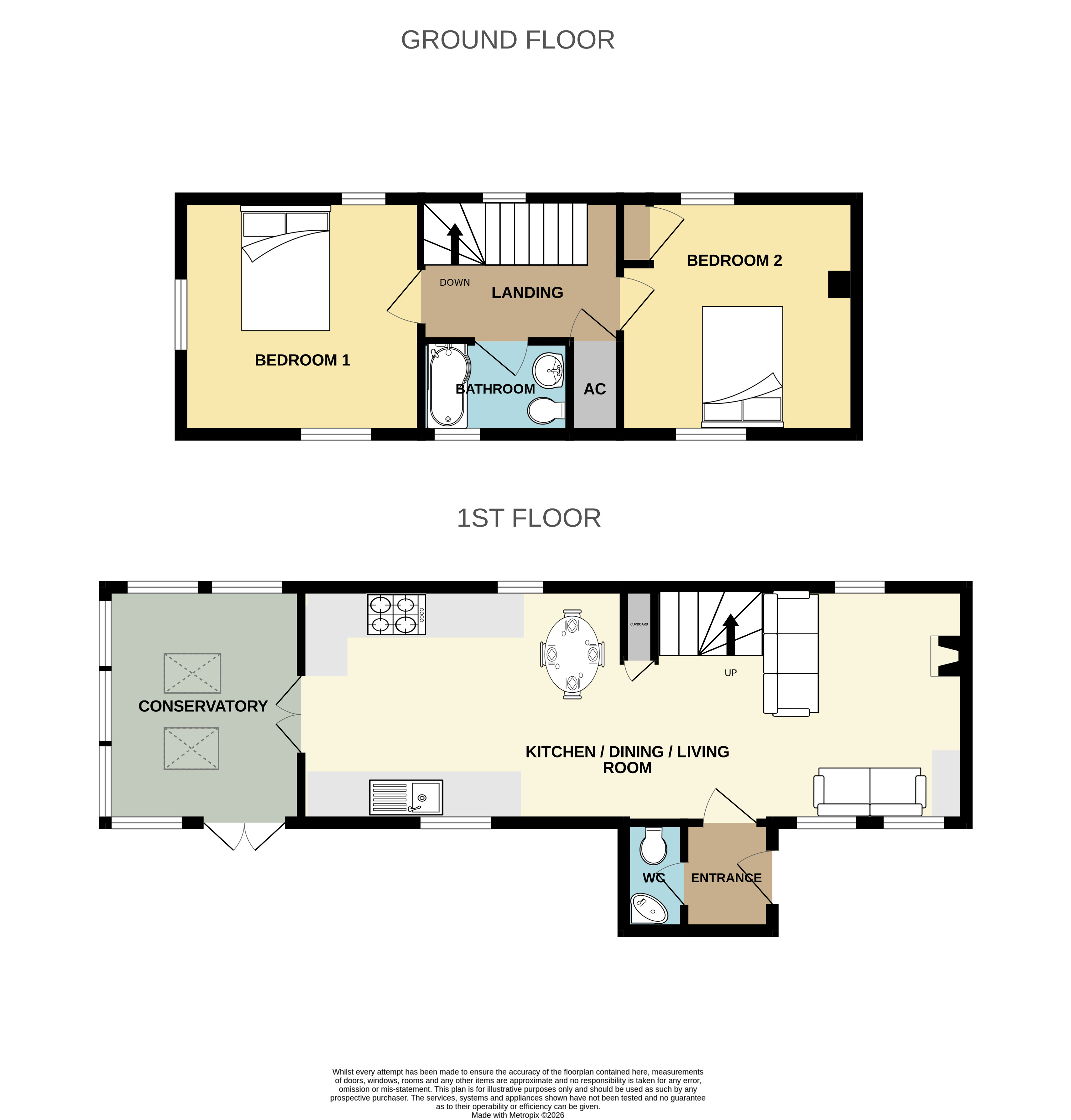 Curload, Somerset floorplan
