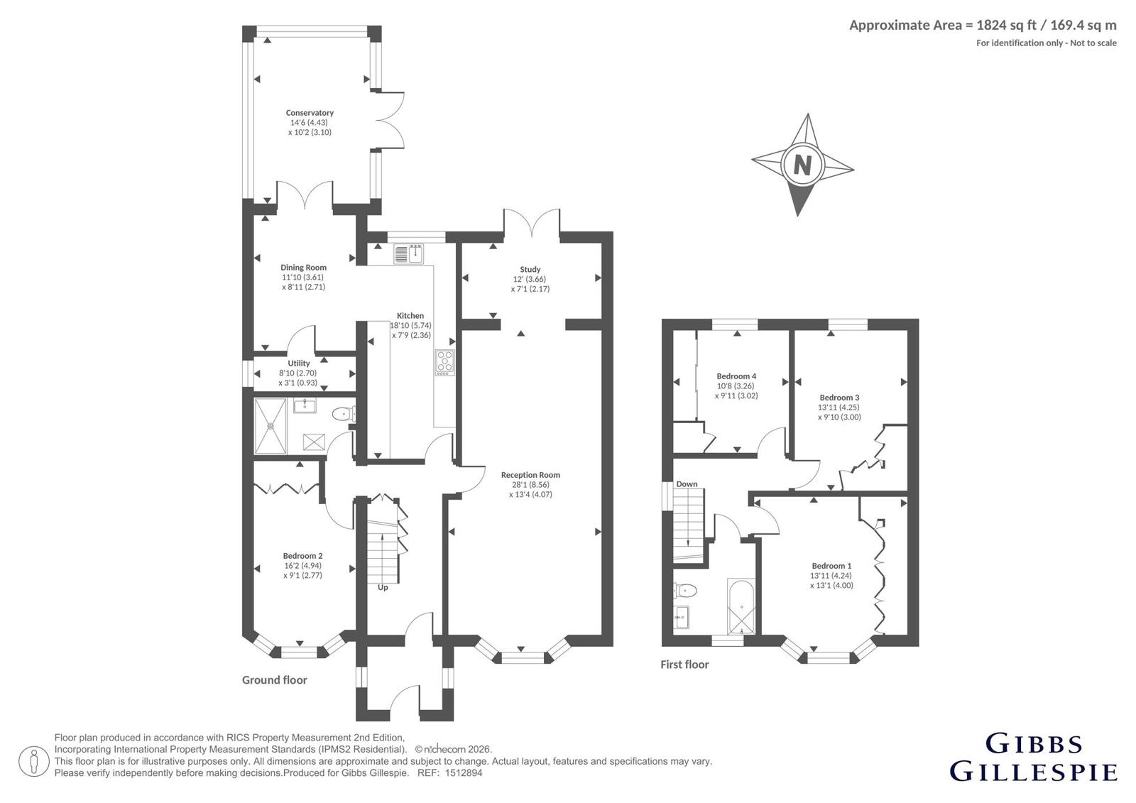 Norvic,, Oxford Road, Buckinghamshire floorplan