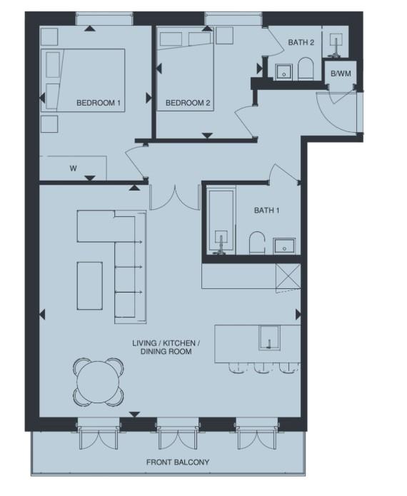 Albion Place, Ramsgate floorplan