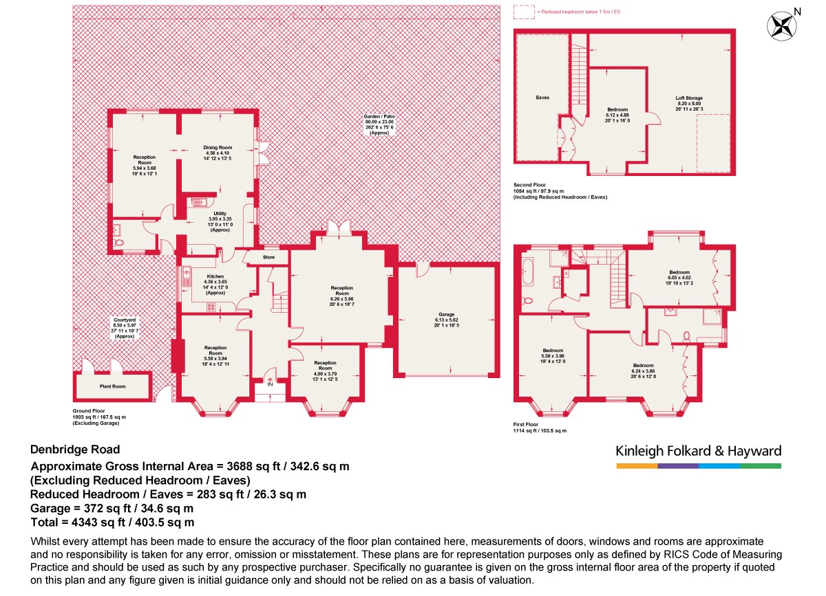 15, Denbridge Road, Bromley floorplan