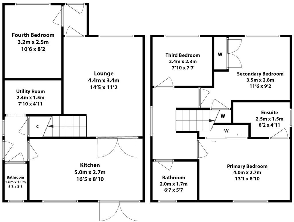 27 Adamson Street, Bellshill floorplan