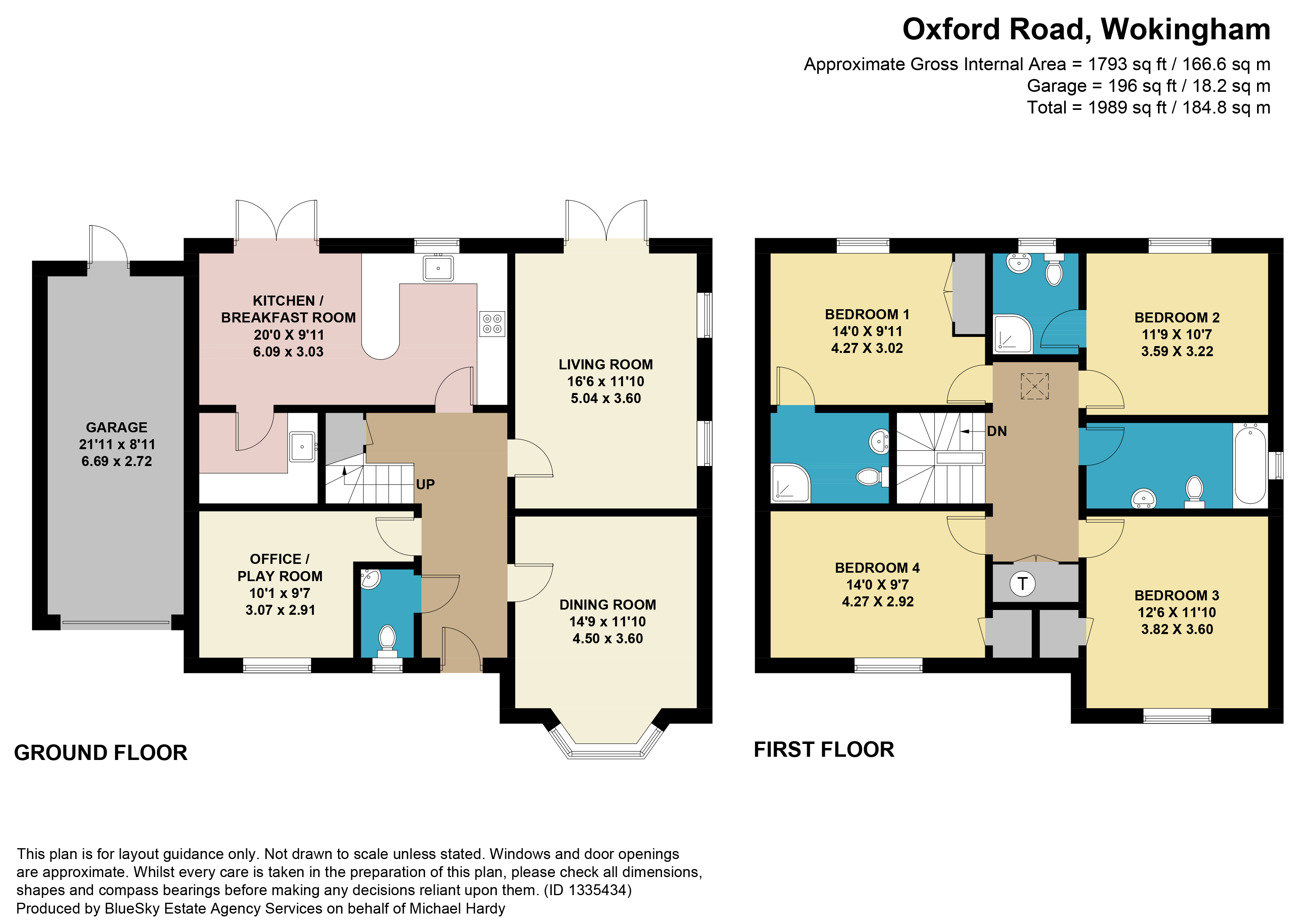 Wycherley, 84 Oxford Road, Wokingham floorplan
