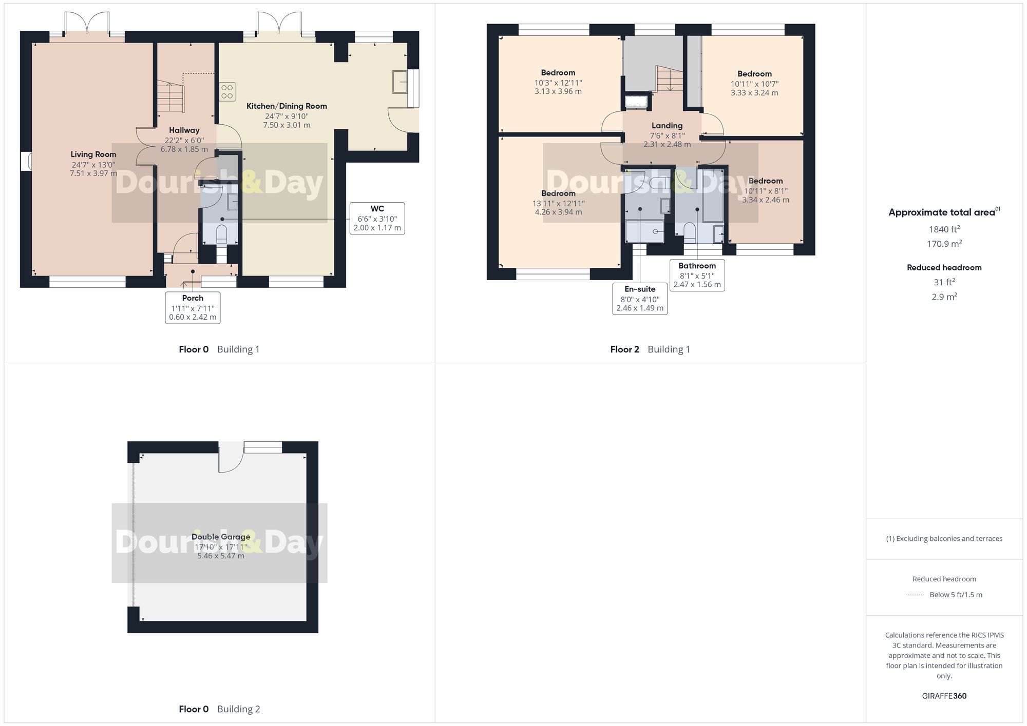 1 Walton Lodge The Village, Stafford floorplan