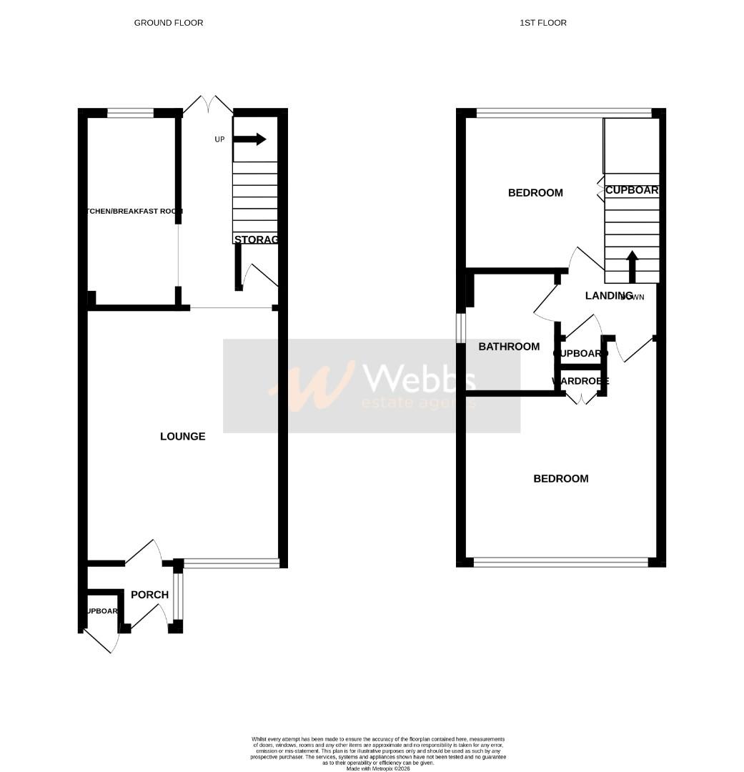 31, Ajax Close, Walsall floorplan