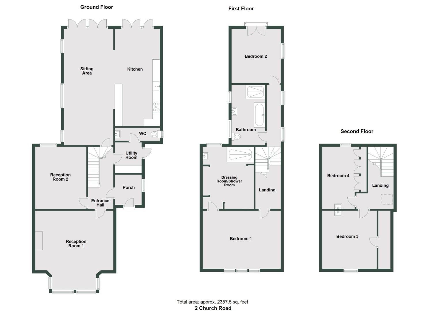 Church Road, Penarth floorplan