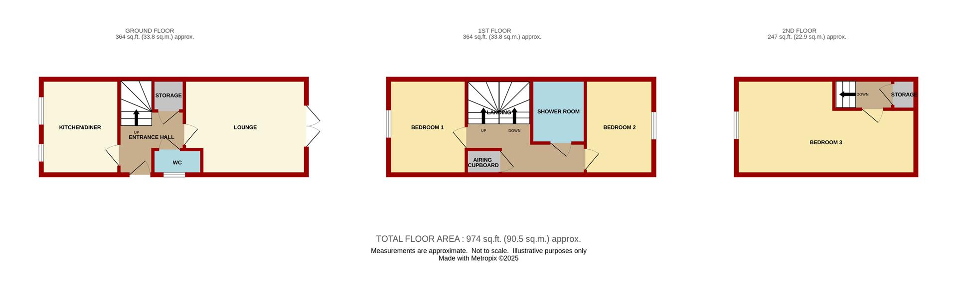 35, Stokes Mews, Newent floorplan