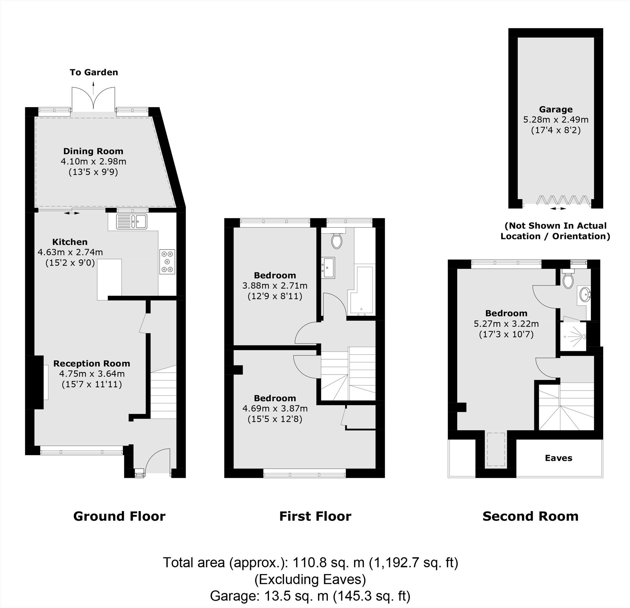 10, Elizabeth Gardens, Sunbury-On-Thames floorplan