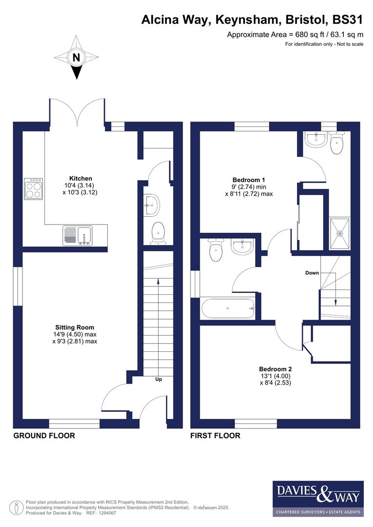11, Alcina Way, Bristol floorplan