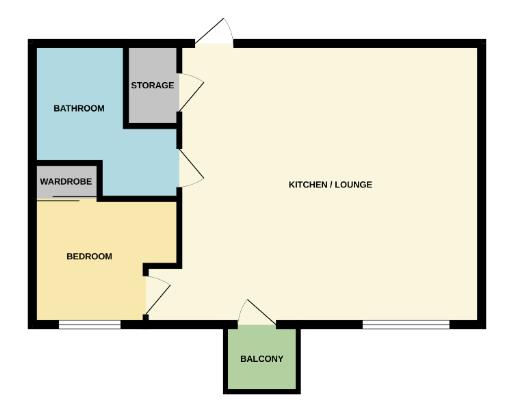 Local Black Friars, Block B floorplan