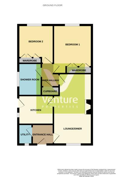 2, Sheridan Drive, Crook floorplan