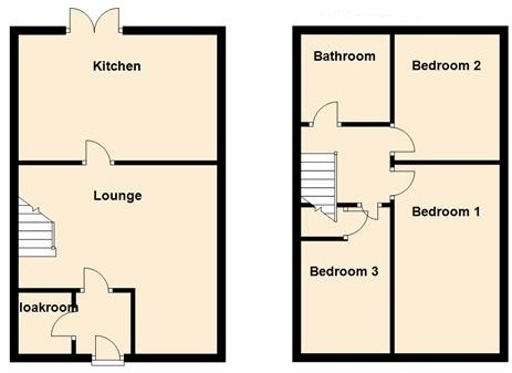 3 Bedrooms Terraced house to rent in Wentworth Close, Gainsborough DN21