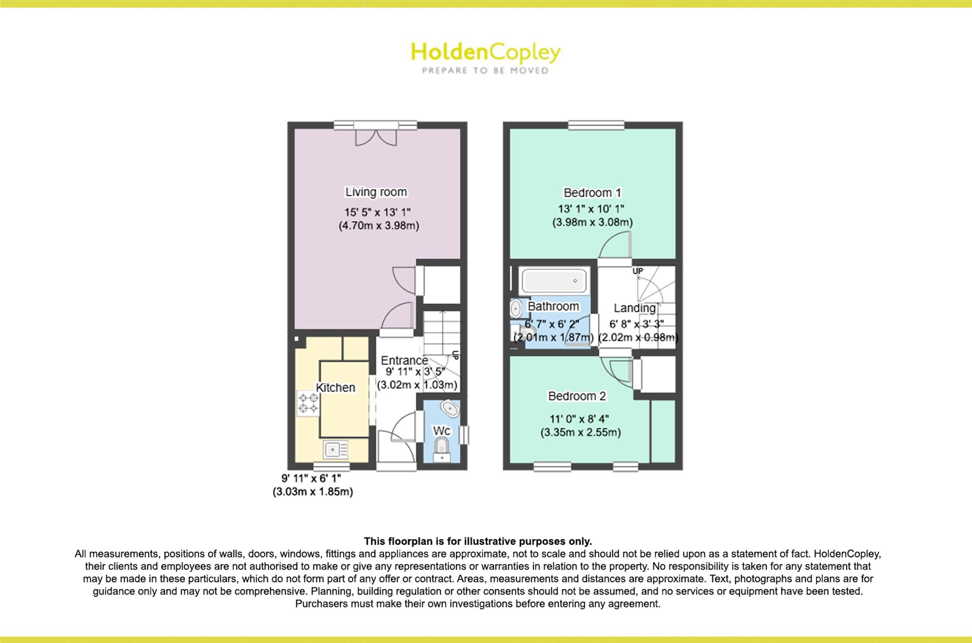 7 Robinson Close, Nottingham floorplan
