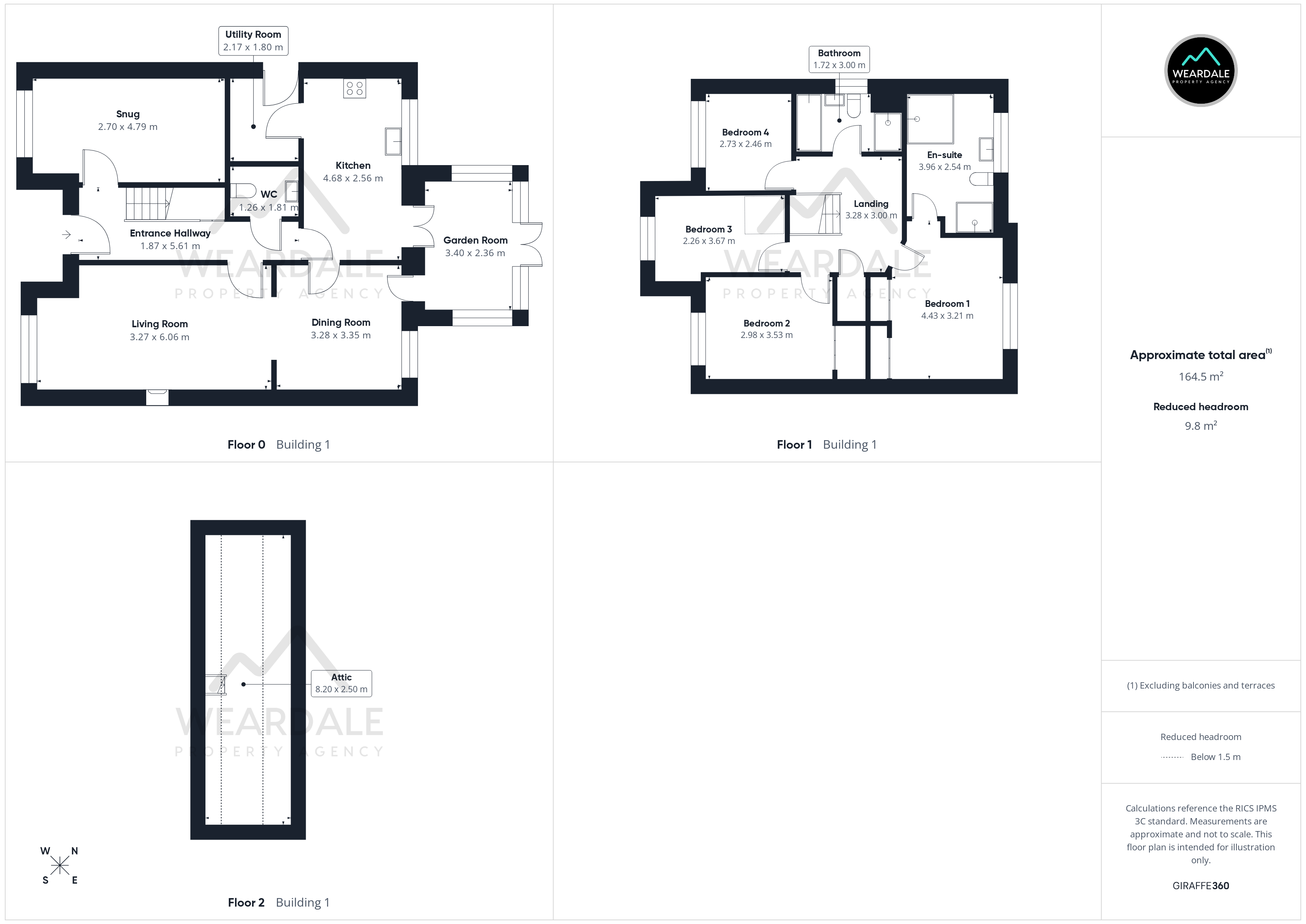 8, Priorswood, Crook floorplan