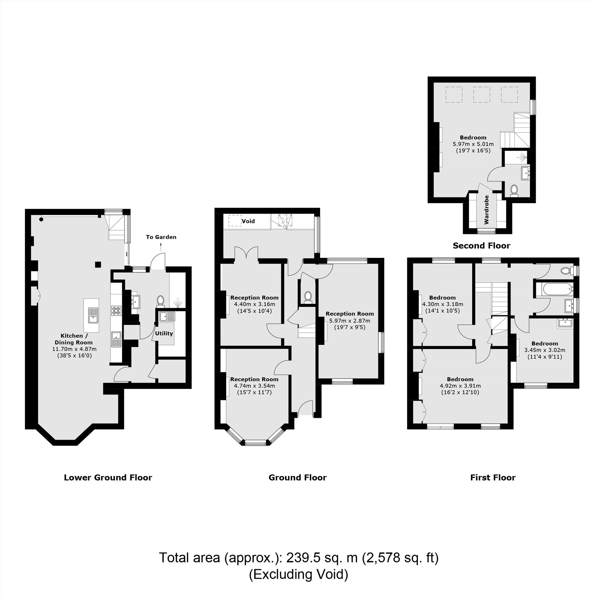 69, Ermine Road, London floorplan