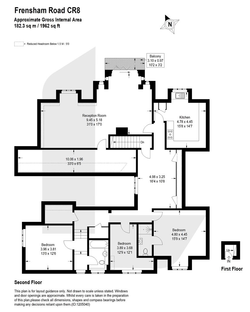 7 Sherwood Oaks, 13 Frensham Road, Kenley floorplan