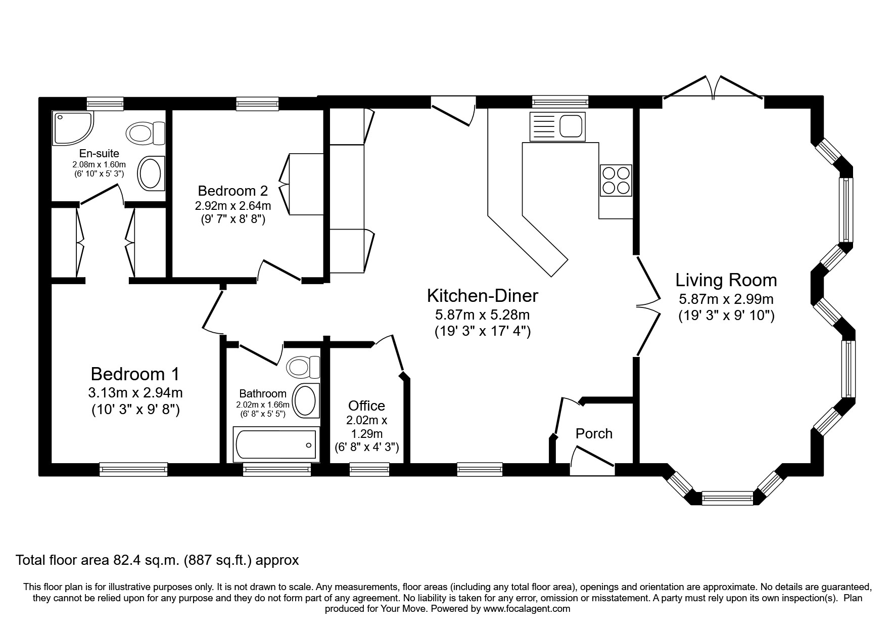 13, Hawthorn Hill, Dogdyke floorplan