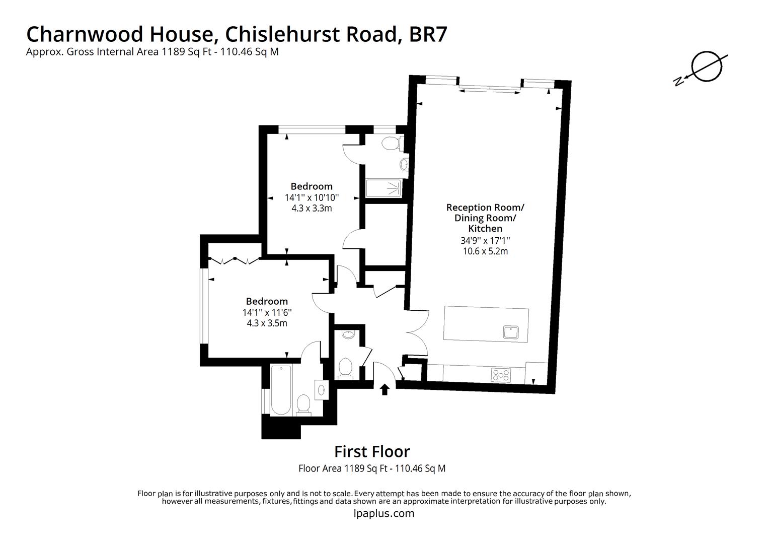 Chislehurst Road, Chislehurst floorplan