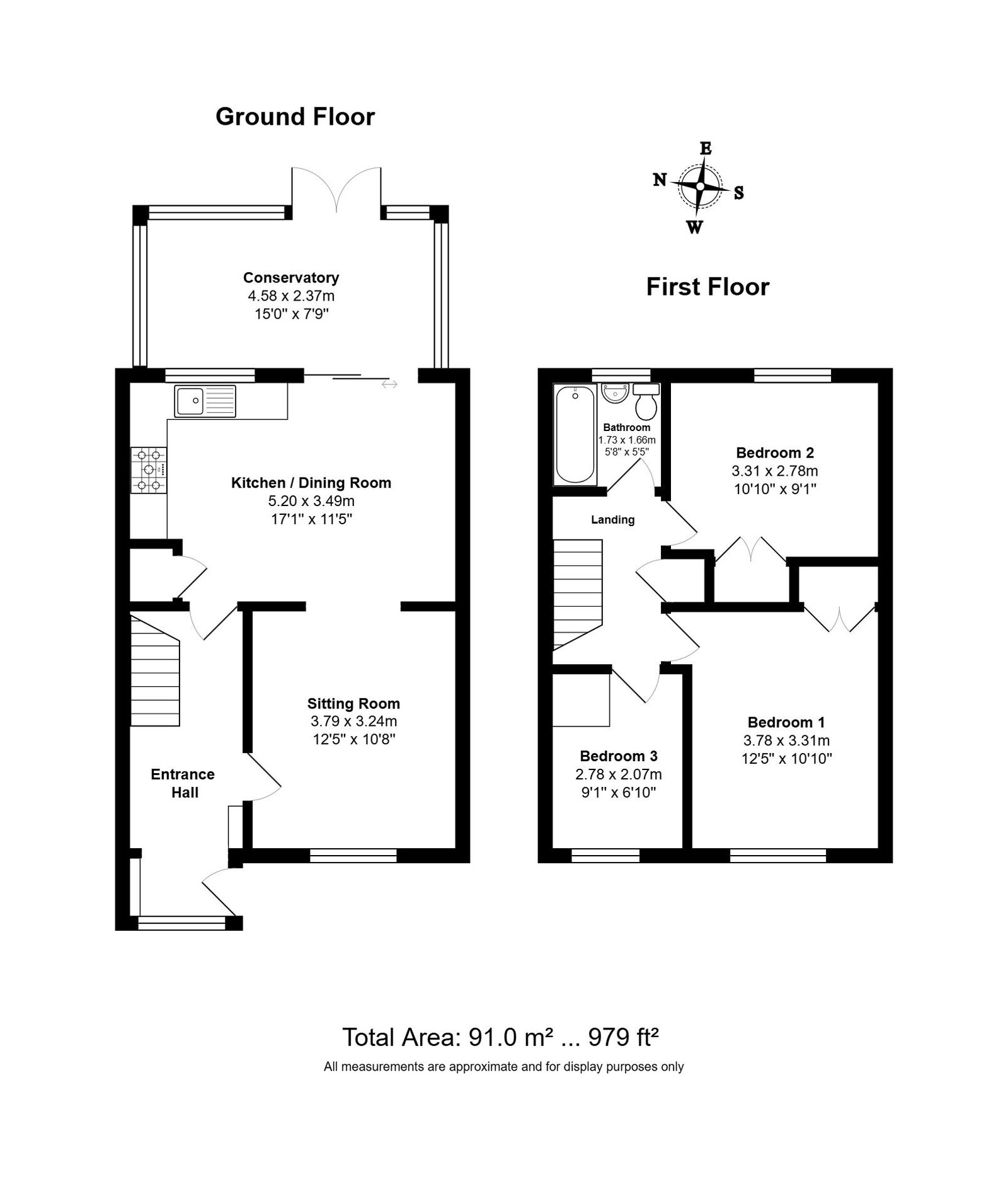 10, School Road, Earith floorplan