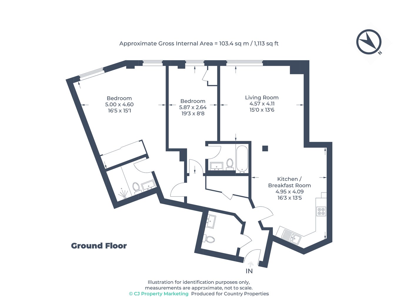 Lyon Court, Walsworth Road, Hitchin floorplan