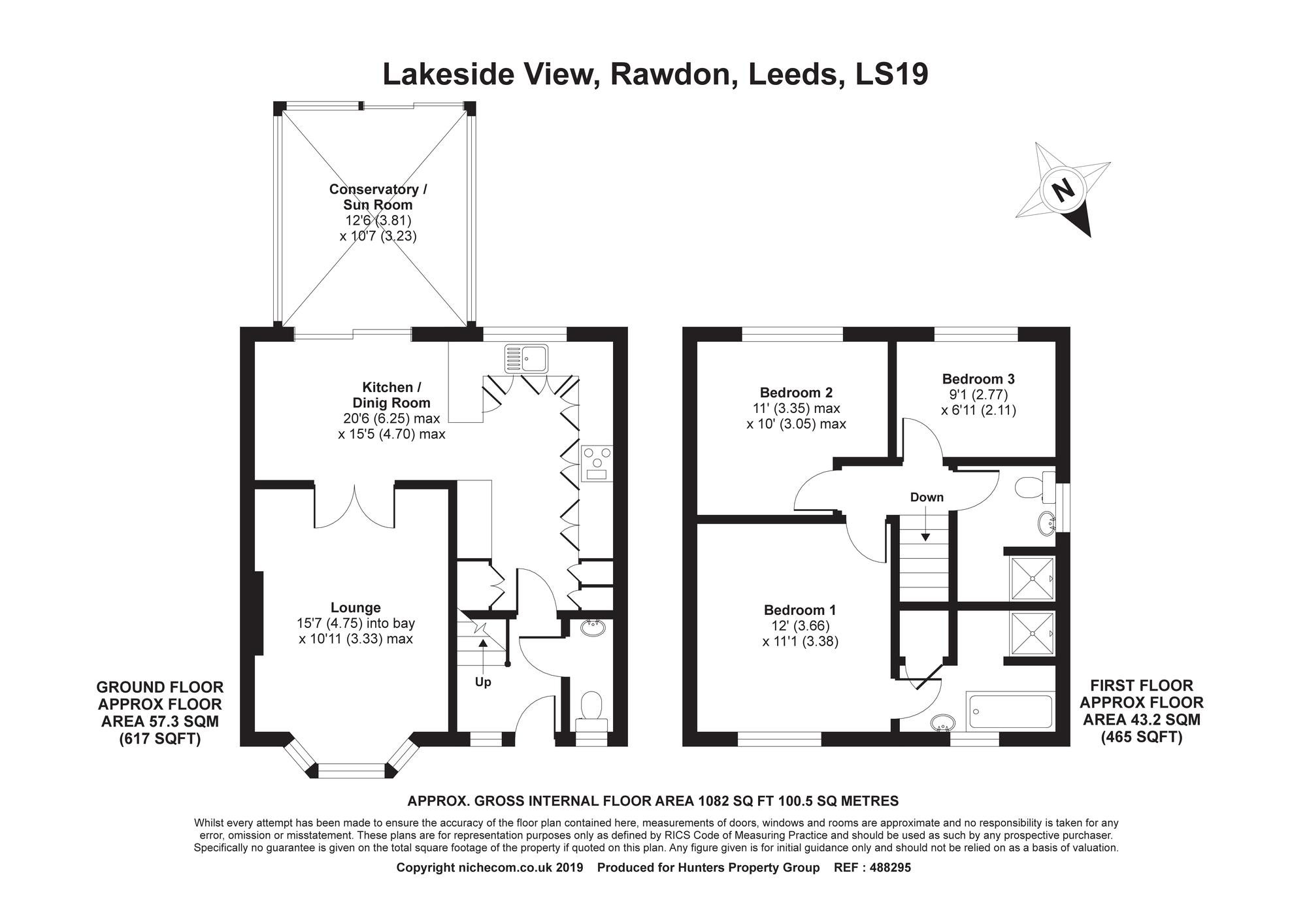 3 Bedrooms Detached house for sale in Lakeside View, Rawdon, Leeds LS19