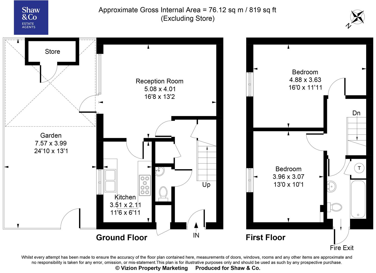 14, Belgrave Road, Hounslow floorplan