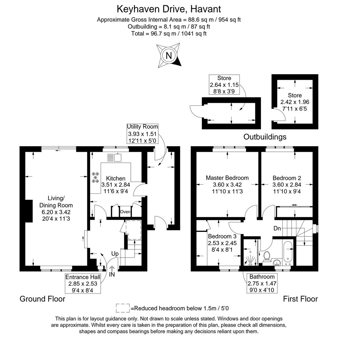 51, Keyhaven Drive, Havant floorplan