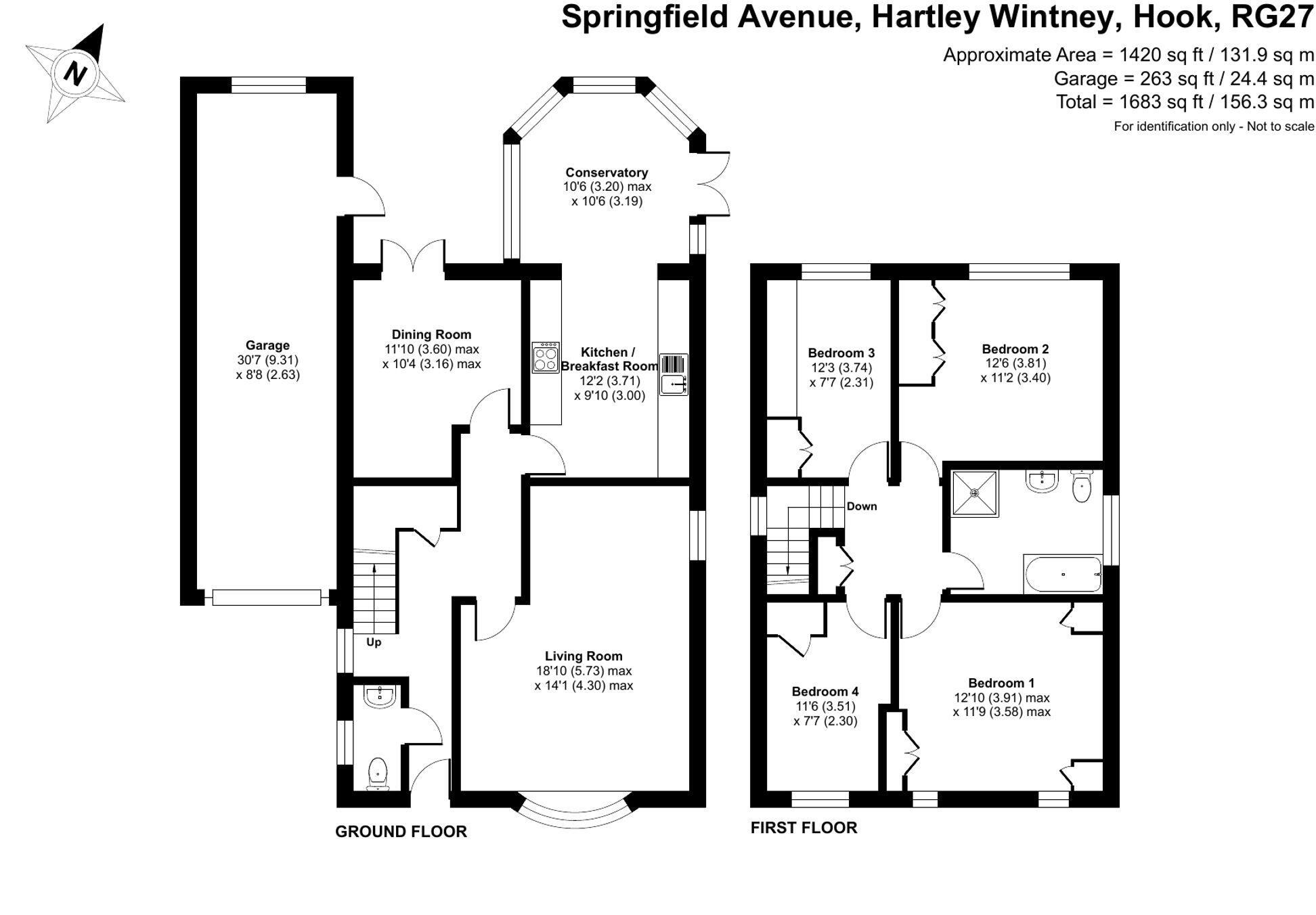 7, Springfield Avenue, Hook floorplan