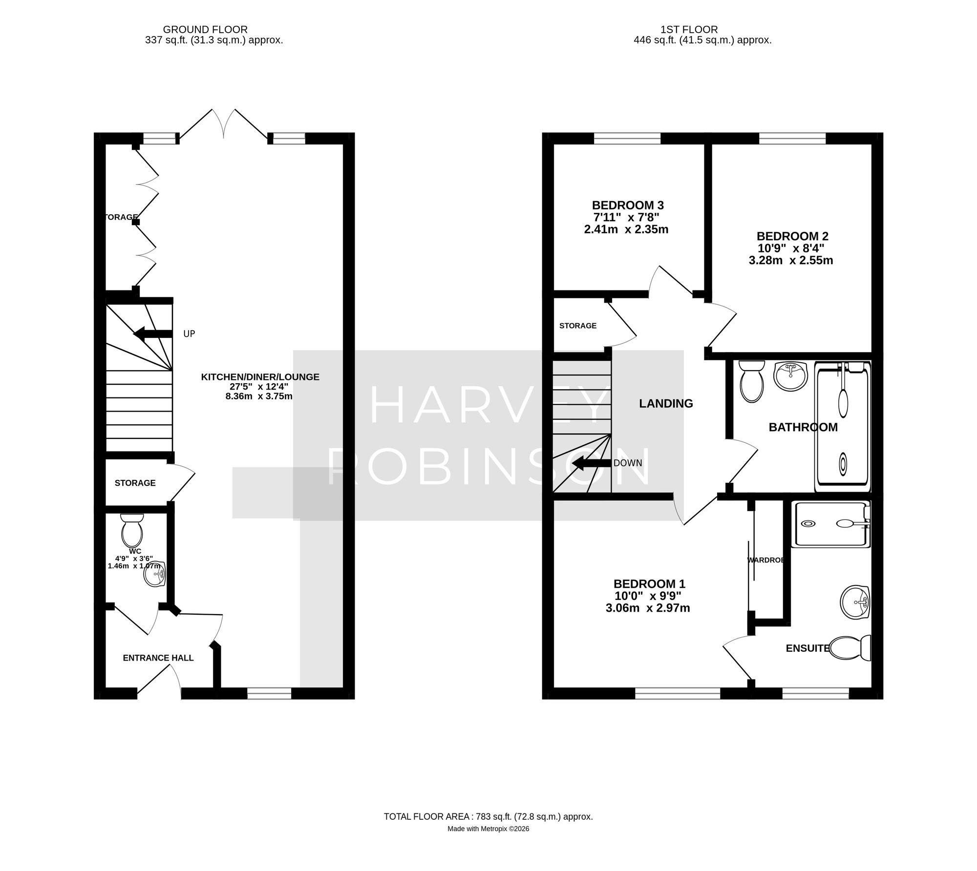 53 Great High Ground, St. Neots floorplan