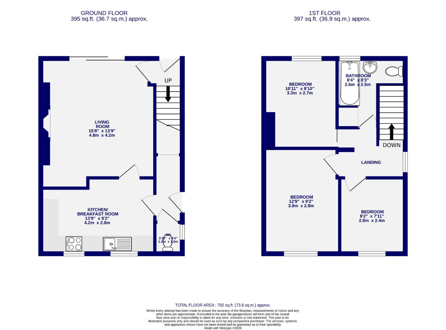 2, Plumer Avenue, York floorplan