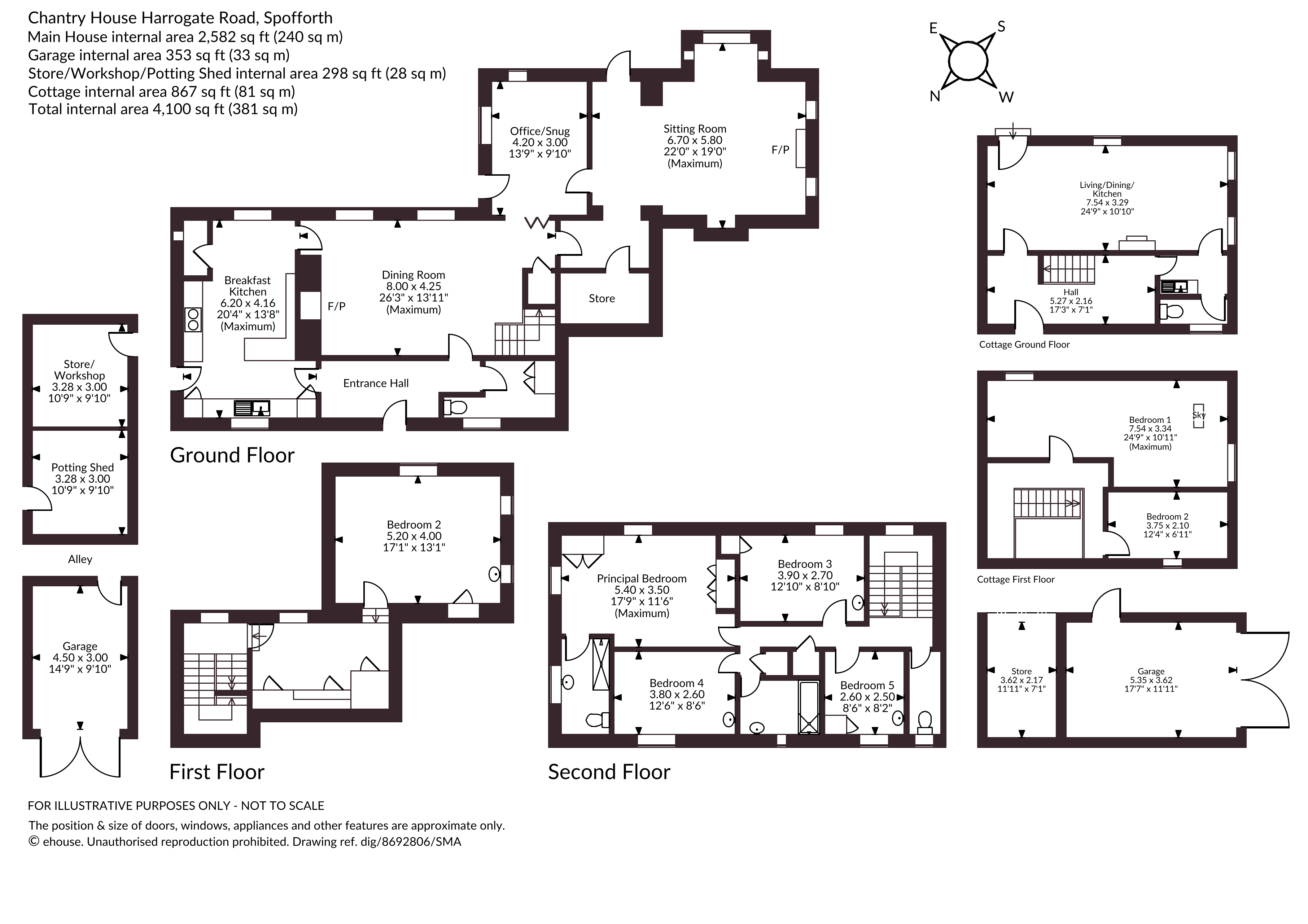 Chantry House,, Harrogate Road, Harrogate floorplan