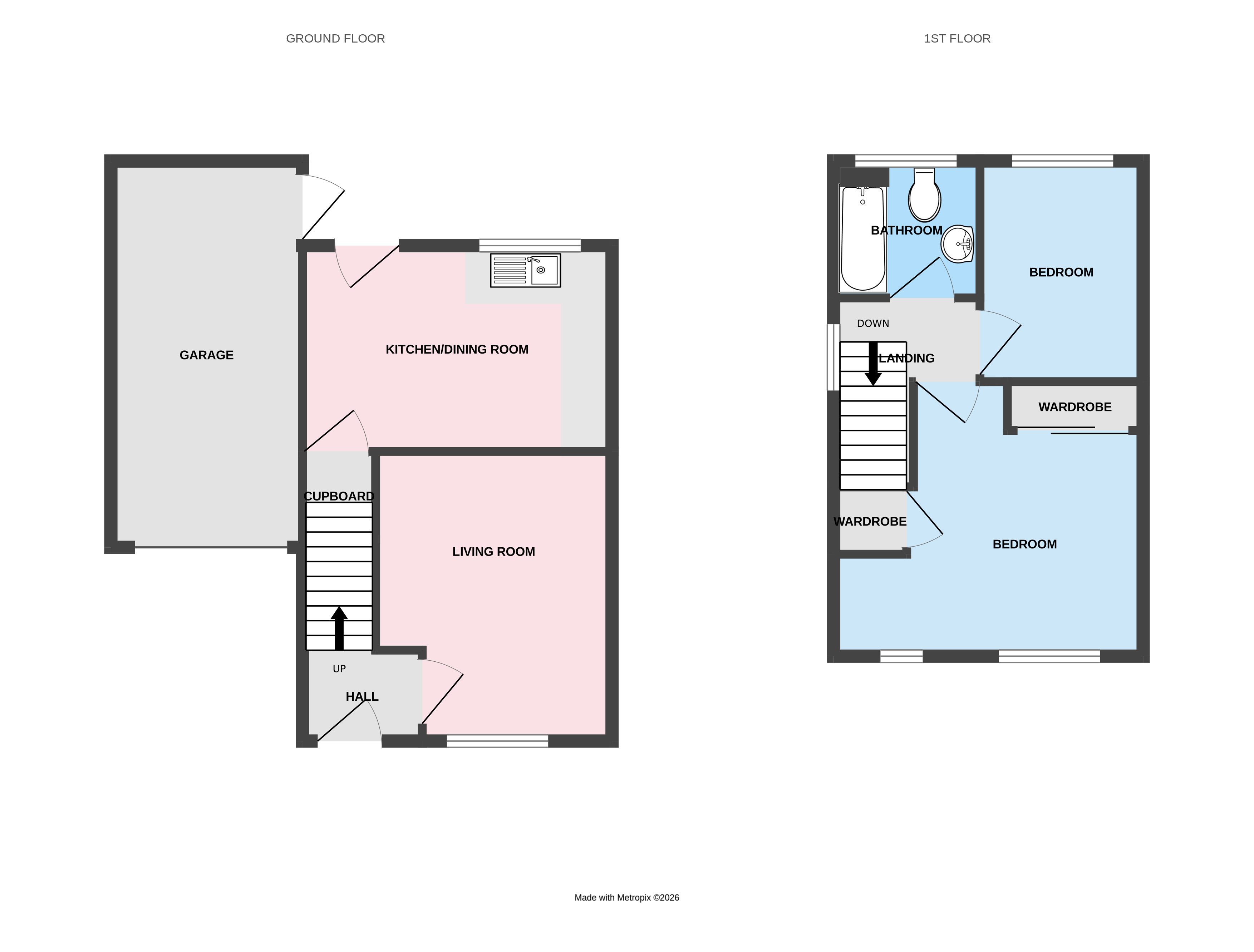 1, Columbine Way, Telford floorplan