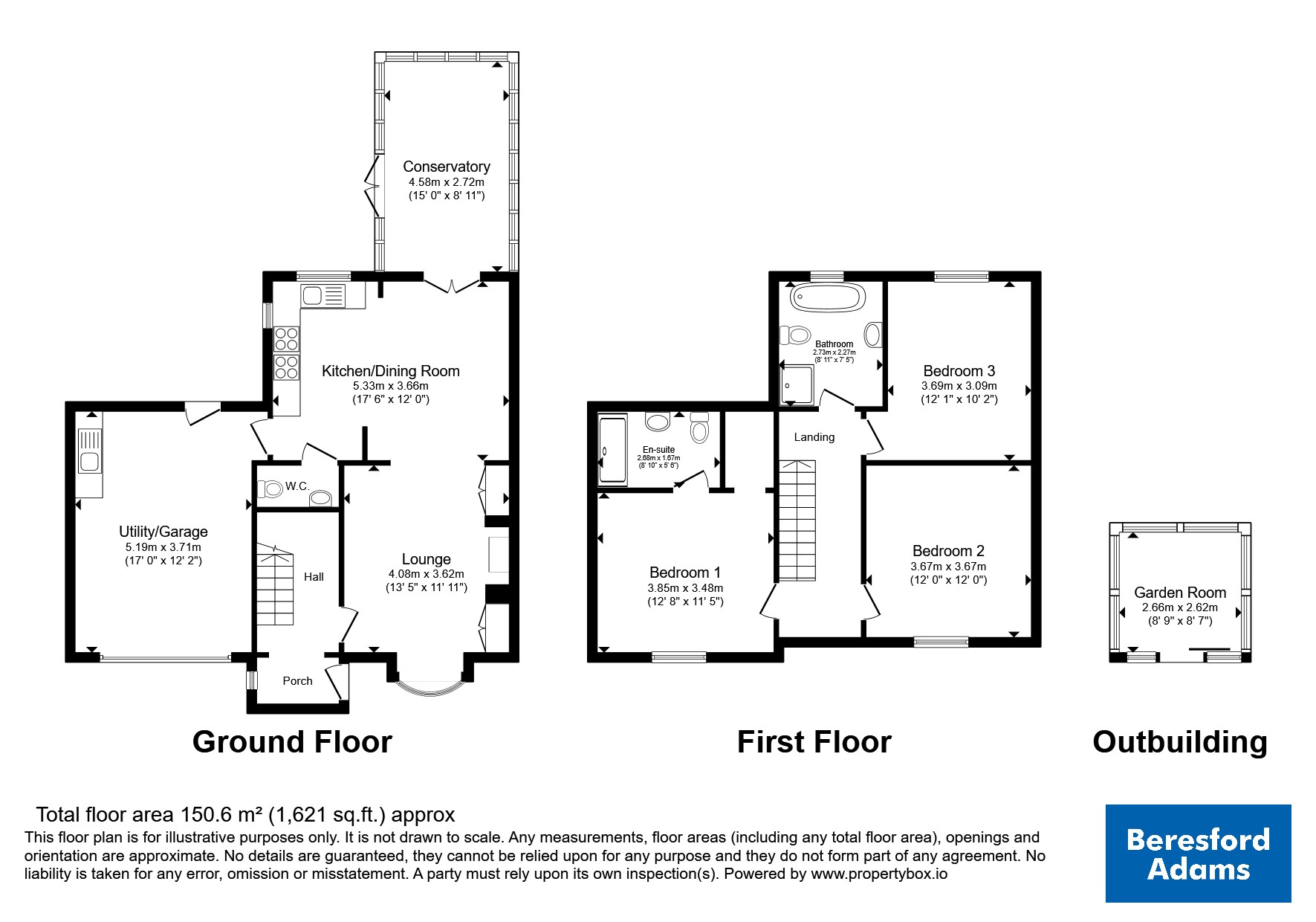 Foot Of The Hill,, Church Lane, Chester floorplan