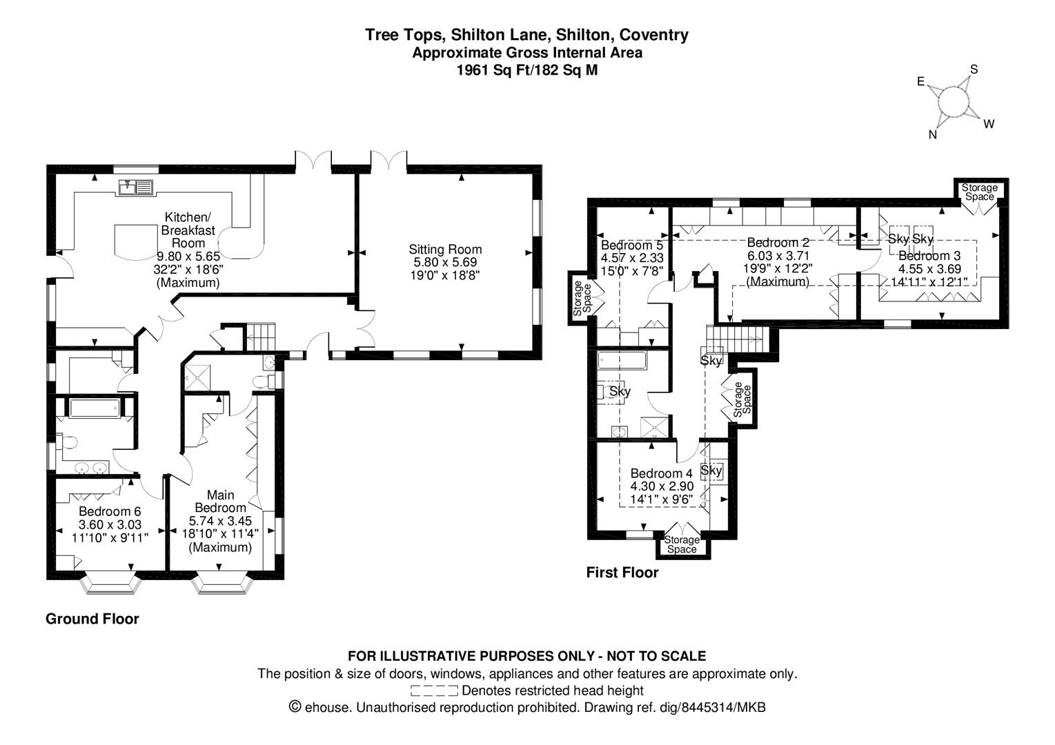 Shilton Lane, Shilton, Coventry, Warwickshire CV7, 6 bedroom detached